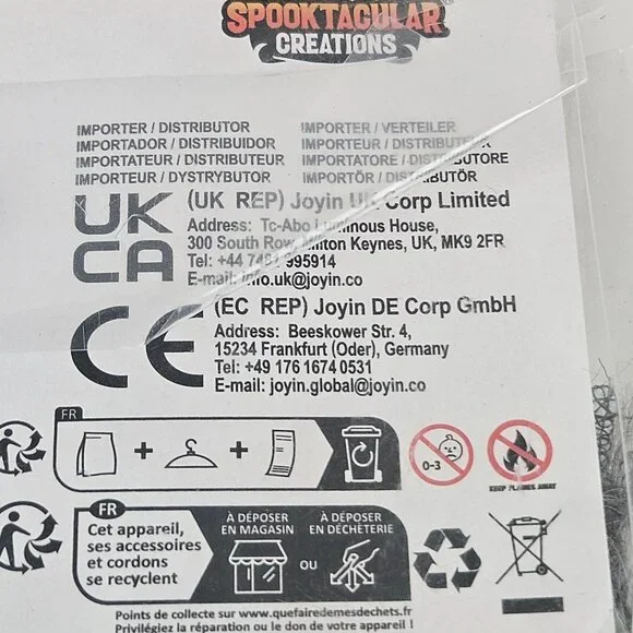 Spooktacular Creations Child Werewolf Costume L 10-12 Yrs With Top Hood Gloves - Picture 7 of 9